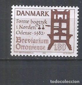 Timbres: DINAMARCA YVERT NUM. 766 SERIE COMPLETA NUEVA SIN GOMA